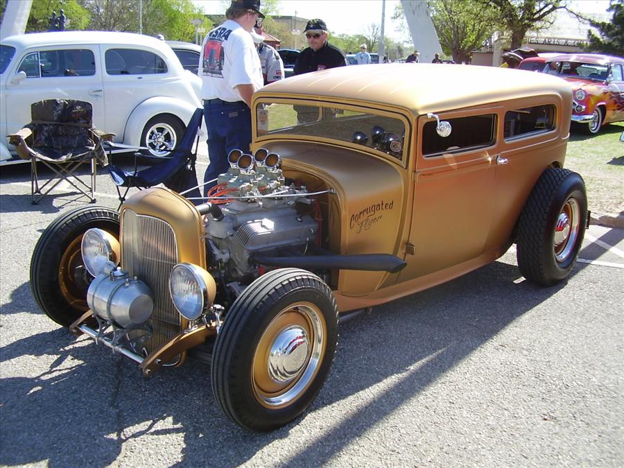 28 Ford Model A Loboy Chopped Tudor Sedan