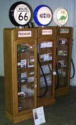 Gas Pump Display Case