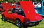 Red 72 Corvette Coupe