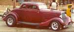 34 Ford Chopped 5 Window Coupe