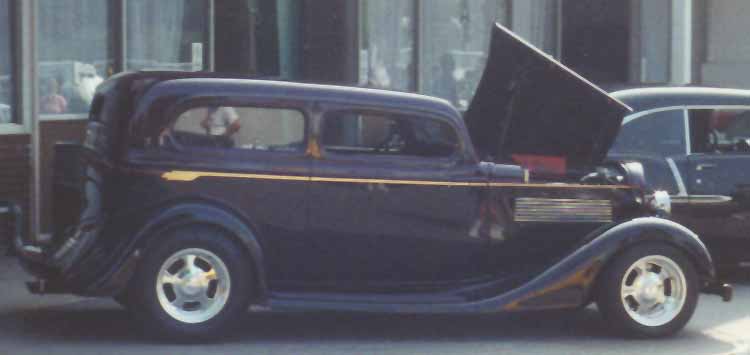 34 Chevy Chopped 2dr Sedan