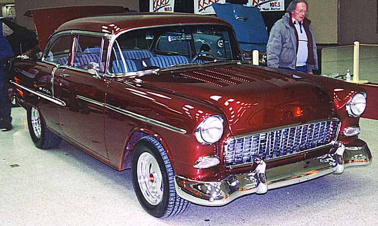 55 Chevy 2dr Sedan