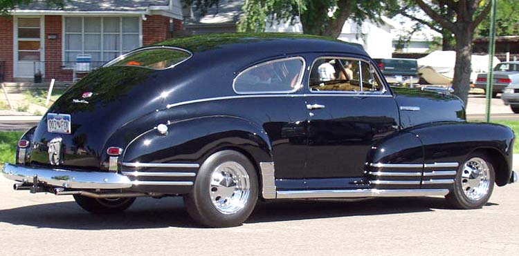 47 Chevy 2dr Fleetline Sedan
