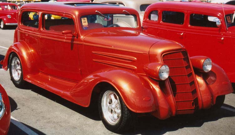 34 Oldsmobile Chopped 2dr Sedan