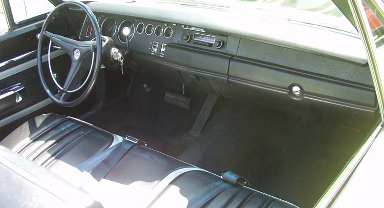 70 Plymouth SuperBird Convertible Dash