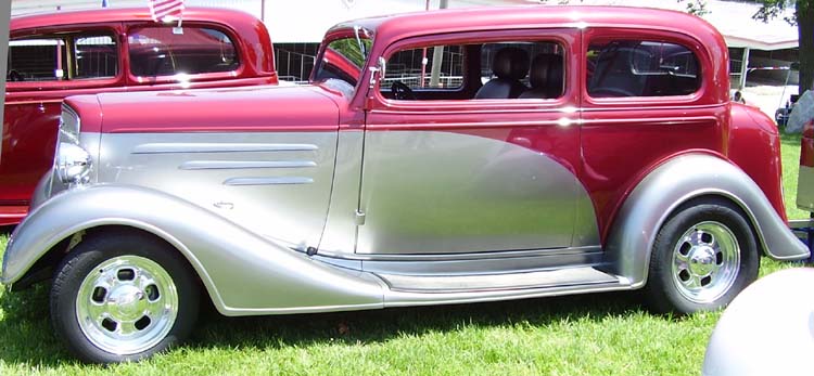 34 Chevy Chopped 2dr Sedan