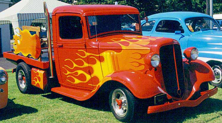 35 Chevy Flatbed Truck